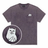 Ripndip Online Shop | Lord Nermal Pocket Tee (Grape Vintage Wash)