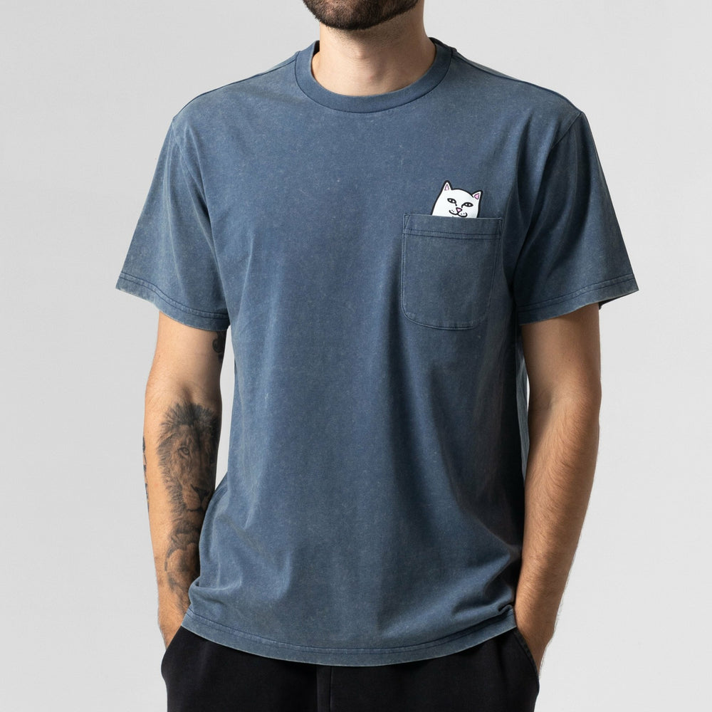 Ripndip New | Lord Nermal Pocket Tee (Dark Slate Vintage Wash)