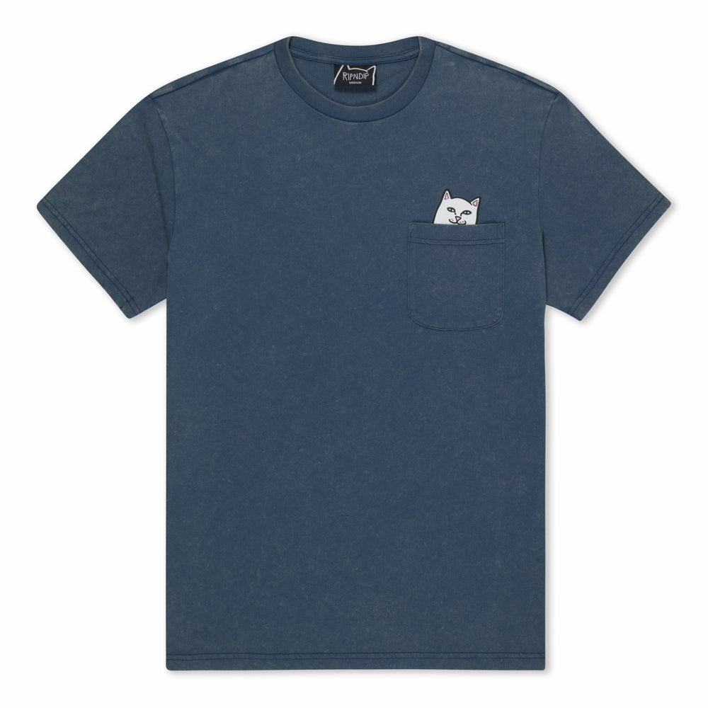 Ripndip New | Lord Nermal Pocket Tee (Dark Slate Vintage Wash)
