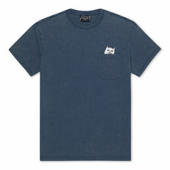 Ripndip New | Lord Nermal Pocket Tee (Dark Slate Vintage Wash)