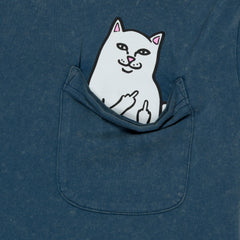 Ripndip New | Lord Nermal Pocket Tee (Dark Slate Vintage Wash)