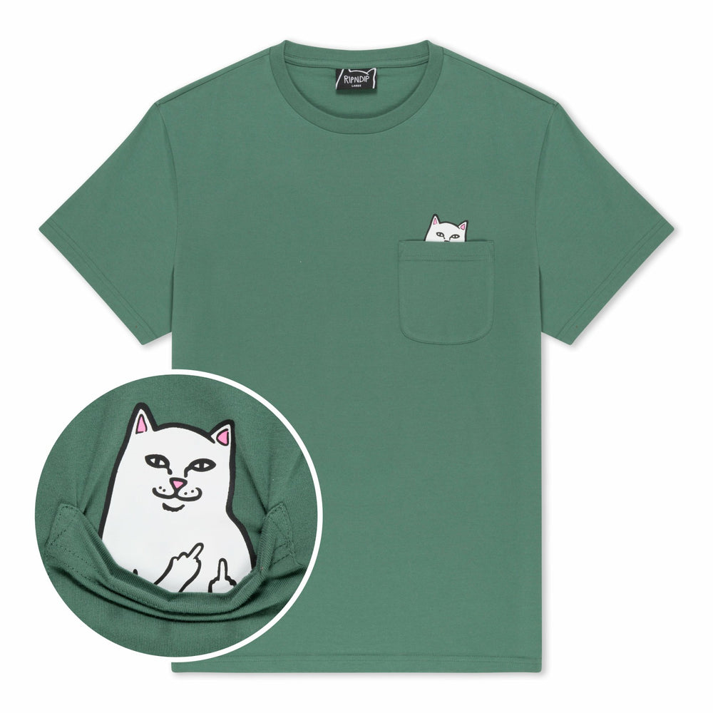 Ripndip Discount | Lord Nermal Pocket Tee (Dark Olive)