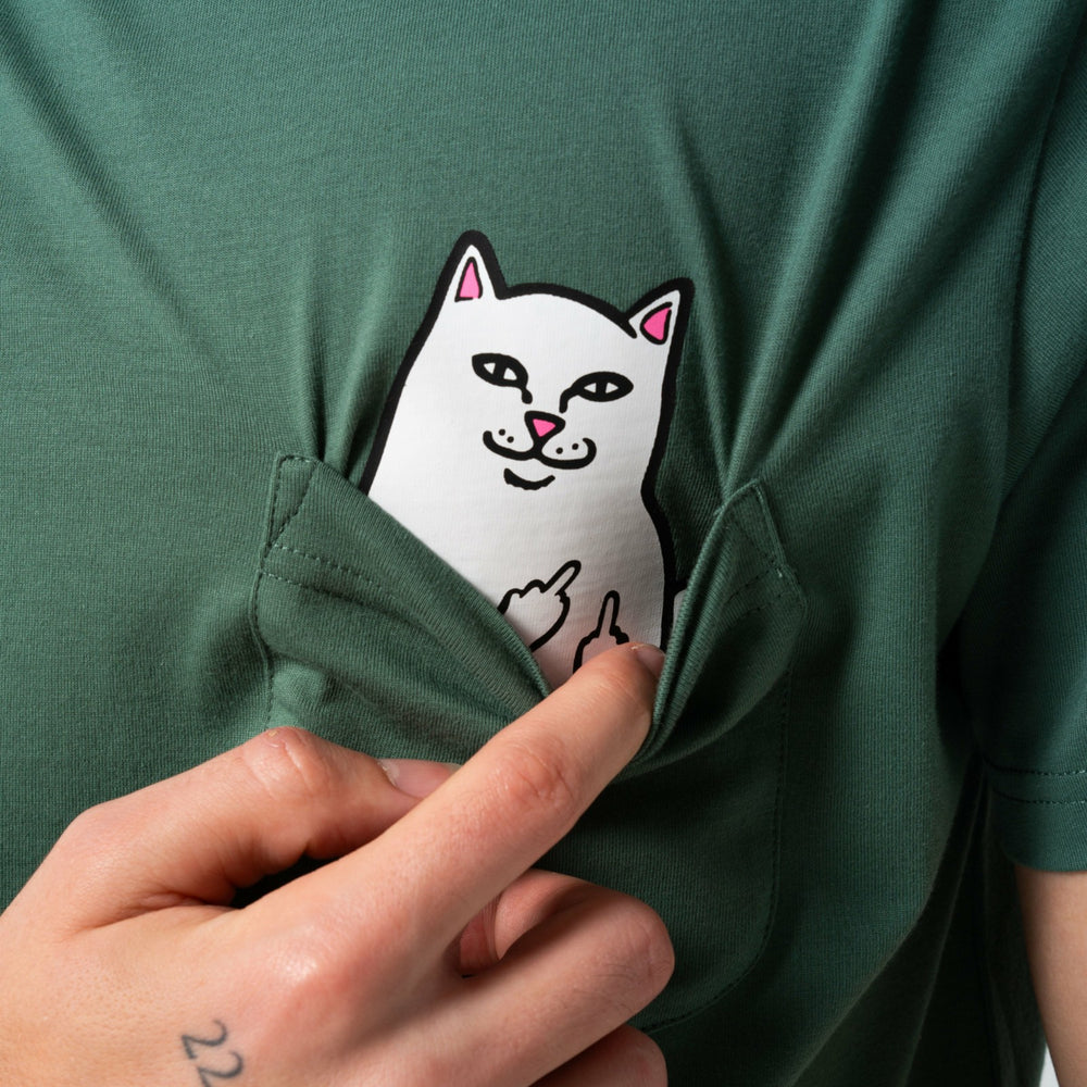Ripndip Discount | Lord Nermal Pocket Tee (Dark Olive)