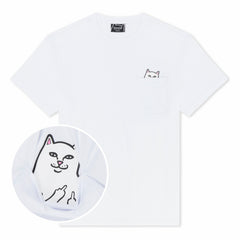 Ripndip Sale | Lord Nermal Pocket Tee (White)
