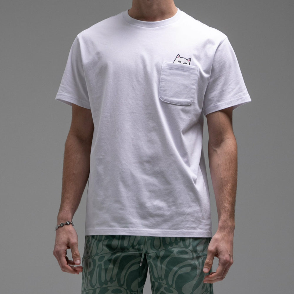 Ripndip Sale | Lord Nermal Pocket Tee (White)