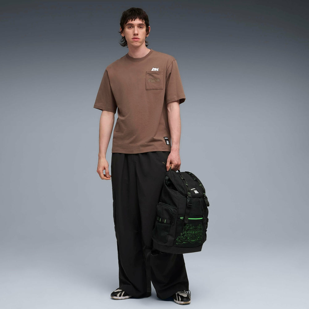 Ripndip New | PUMA X RIPNDIP Lord Nermal Pocket Tee (Flat Bronze)