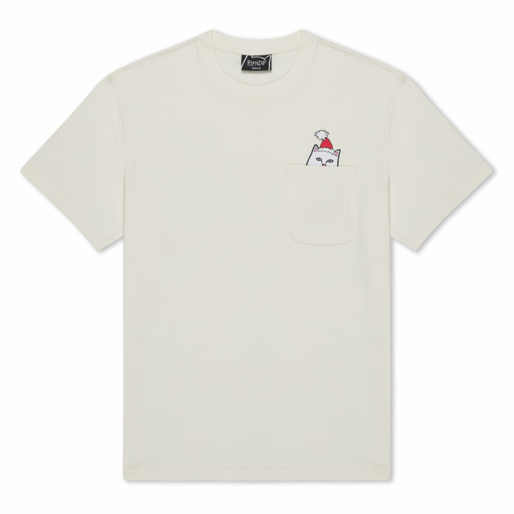 Ripndip For Sale | Lord Santa Pocket Tee (Bone)