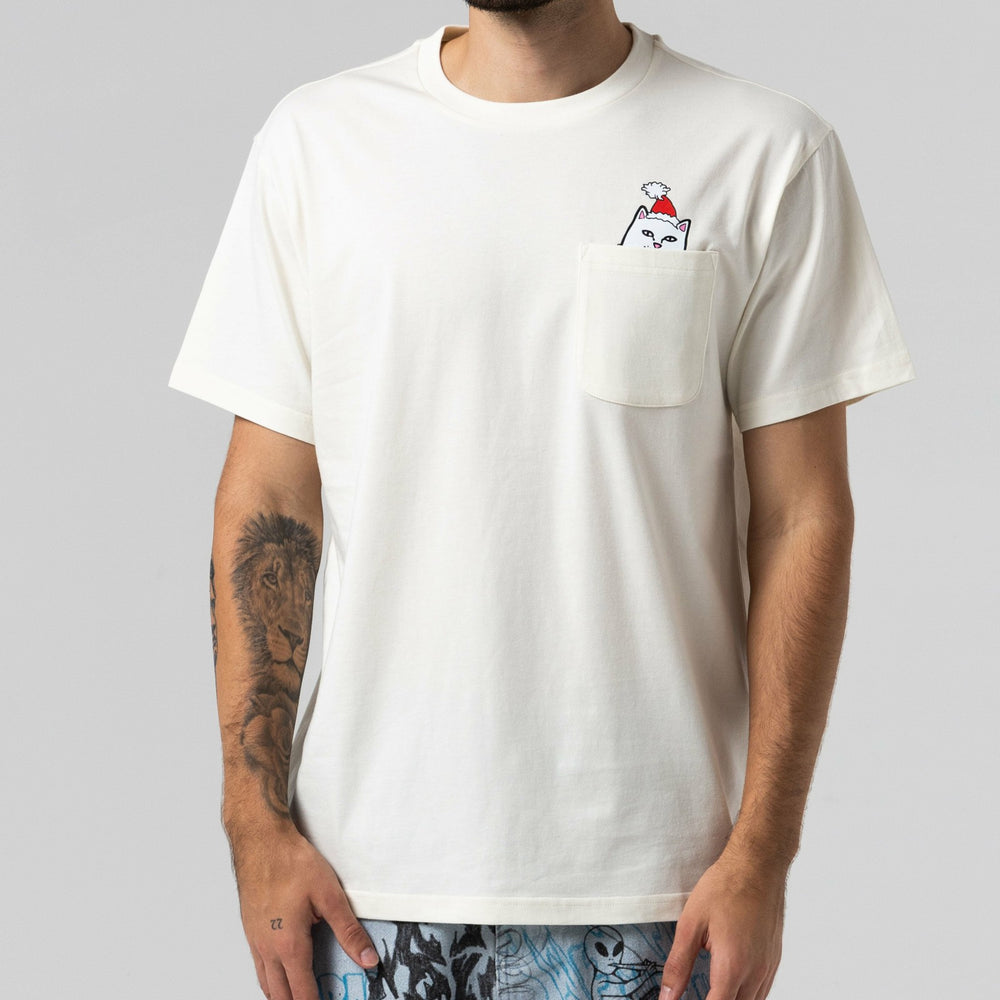 Ripndip For Sale | Lord Santa Pocket Tee (Bone)