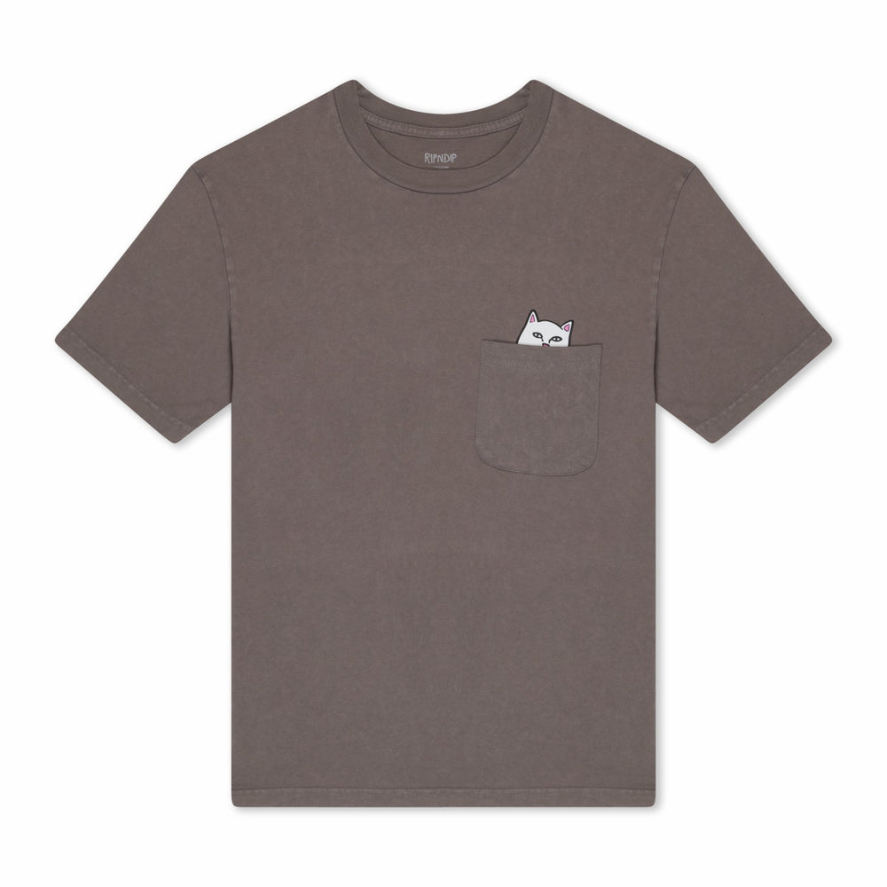 Ripndip Discount | Lord Nermal Pocket Tee (Tan Mineral Wash)