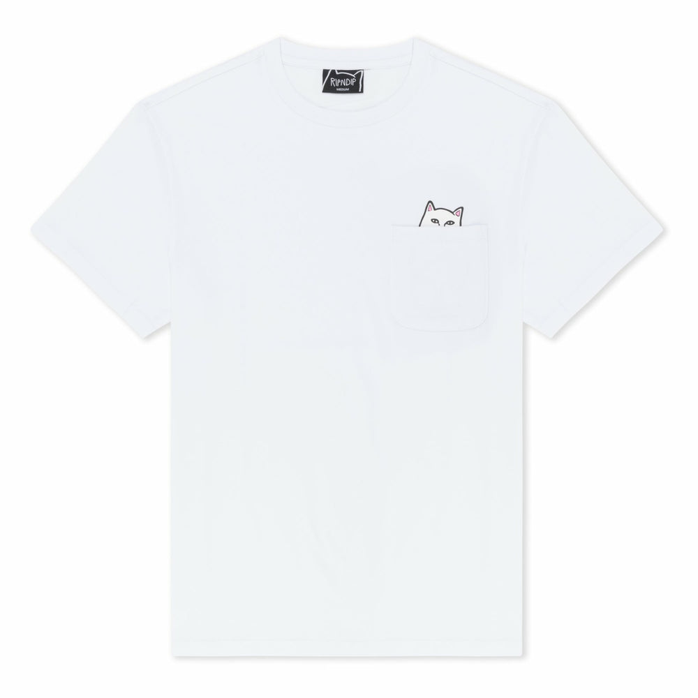 Ripndip Sale | Ripndip - Lord Nermal Pocket Tee (White)