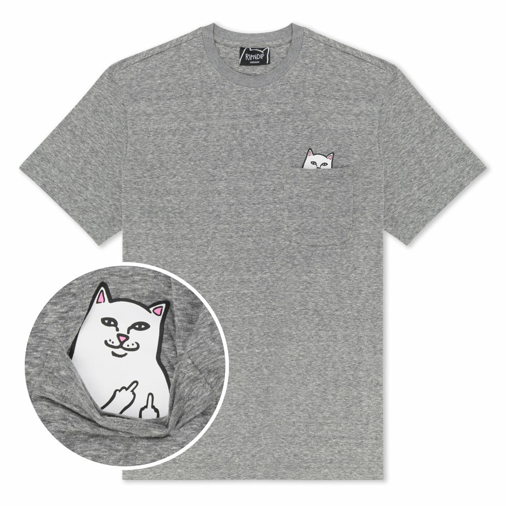 Ripndip Online Shop | Ripndip - Lord Nermal Pocket Tee (Gray)