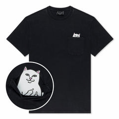 Ripndip For Sale | Lord Nermal Pocket tee (Black Mineral Wash)