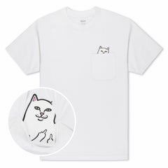 Ripndip Discount | Lord Nermal Pocket Tee (White)