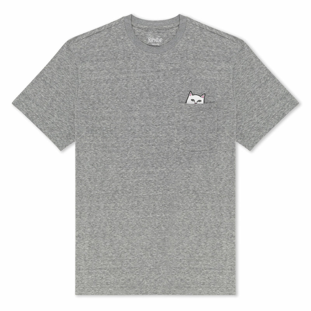 Ripndip Outlets | Lord Nermal Pocket Tee (Heather Grey)