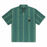 Ripndip Sale | Melted Striped Button Up (Teal)