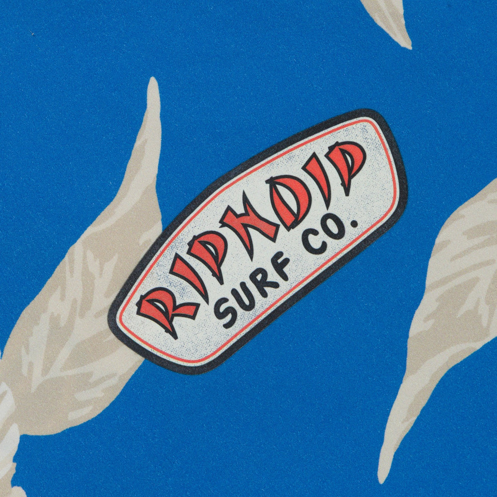 Ripndip New | RIPNDIP Surf Co Button Up (Blue / Cream)