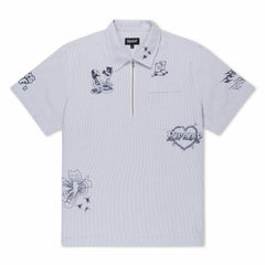 Ripndip For Sale | Westside Quarter Zip Shirt (Navy )