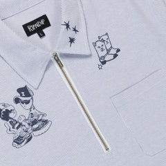 Ripndip For Sale | Westside Quarter Zip Shirt (Navy )