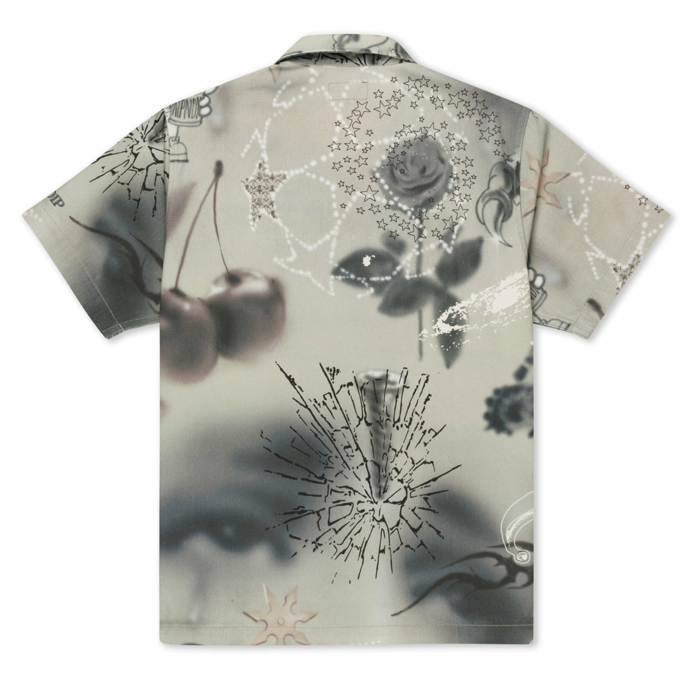 Ripndip Outlets | Stargazing Zip Up Shirt (Multi)