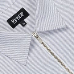 Ripndip Sale | Rich Spirit Quarter Zip Shirt (Light Blue)