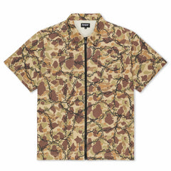 Ripndip Online Shop | Wired Zip Up Shirt (Tan)