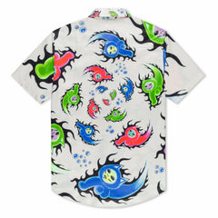 Ripndip New | Ember Short Sleeve Button Up (Dusty Grey)
