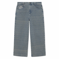 Ripndip Online | Western Roads Wide Fit Pants (Meidum Wash)