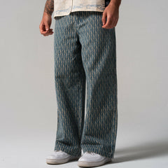 Ripndip Online | Western Roads Wide Fit Pants (Meidum Wash)