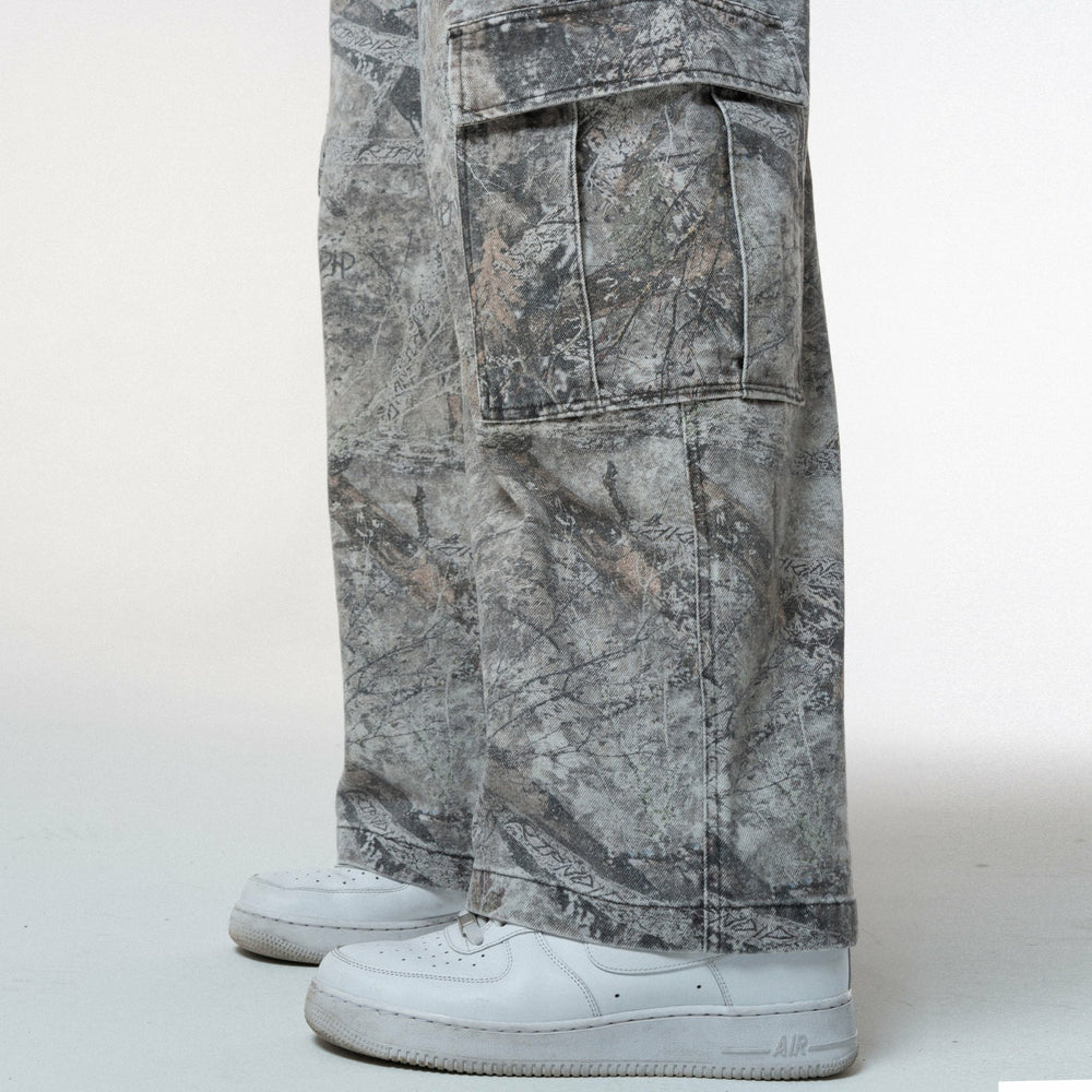 Ripndip Outlets | Nerm Tree Camo Extra Wide Cargo Pants (Nerm Tree Camo)