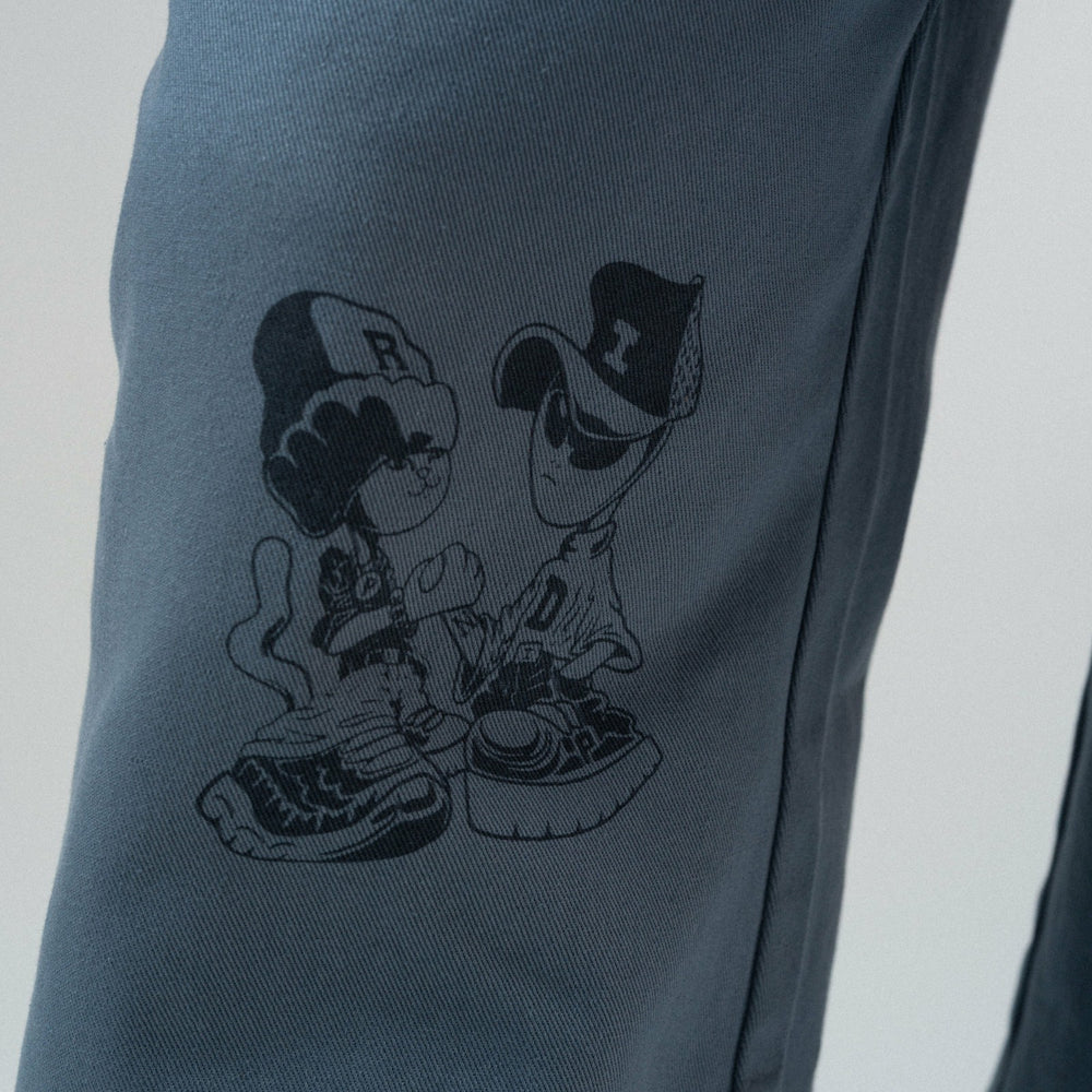 Ripndip Sale | Westside Wide Fit Pants (Slate)