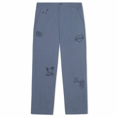 Ripndip Sale | Westside Wide Fit Pants (Slate)