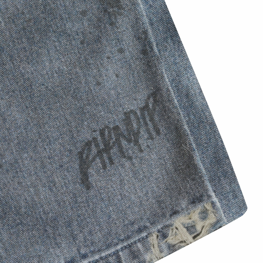 Ripndip Online Shop | Real Straight Leg Denim Pants (Light Wash)
