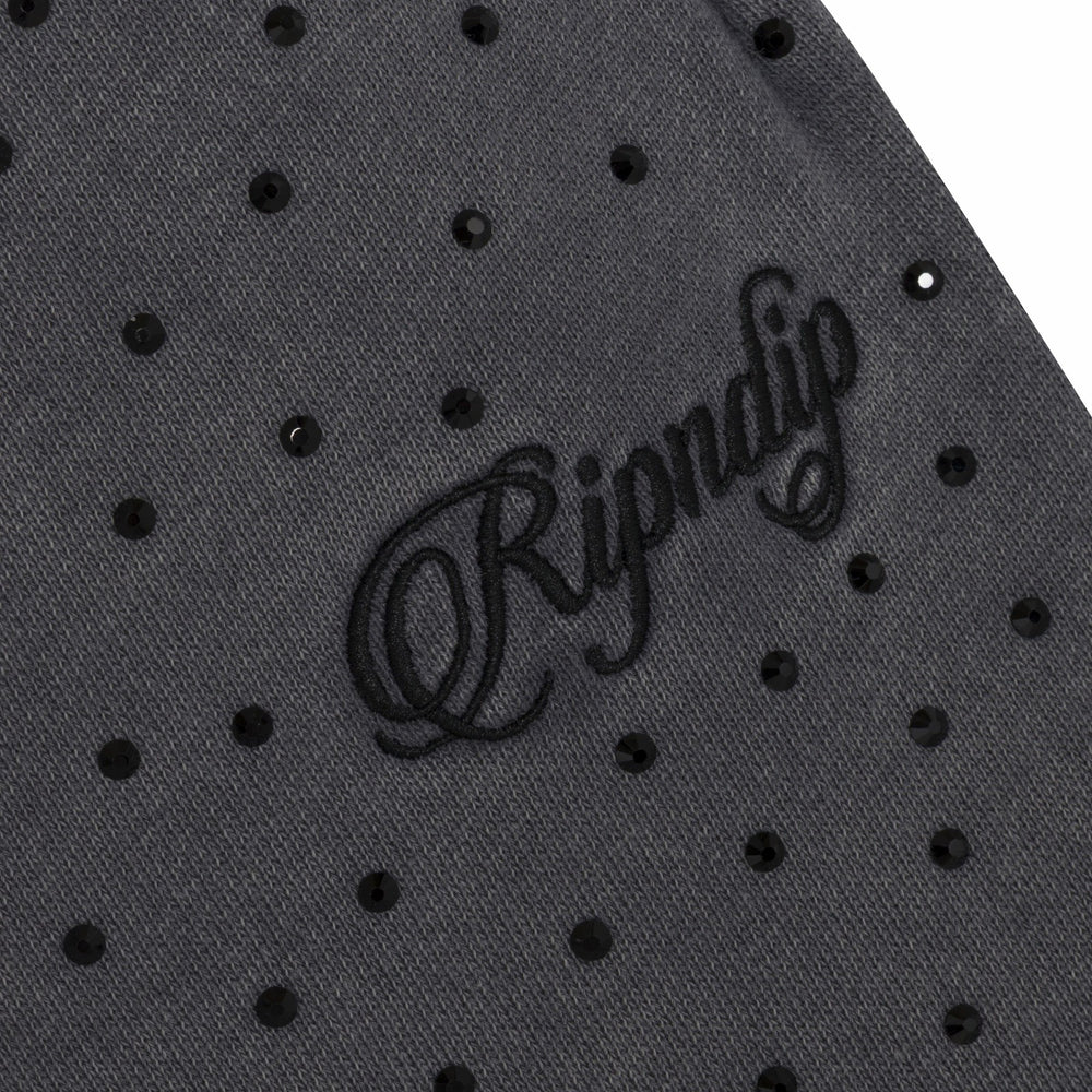 Ripndip Online | RIPNGEMS Straight Leg Sweatpants (Charcoal Wash)