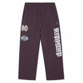 Ripndip Online Shop | No Days Off Straight Leg Sweatpants (Plum)