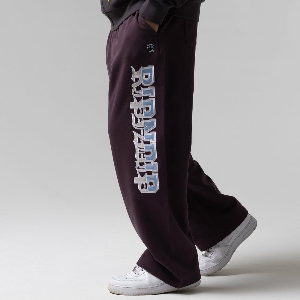 Ripndip Online Shop | No Days Off Straight Leg Sweatpants (Plum)