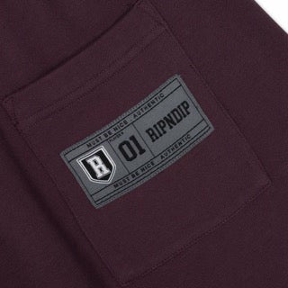 Ripndip Online Shop | No Days Off Straight Leg Sweatpants (Plum)