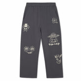 Ripndip New | Blonded Straight Leg Sweatpants (Charcoal)