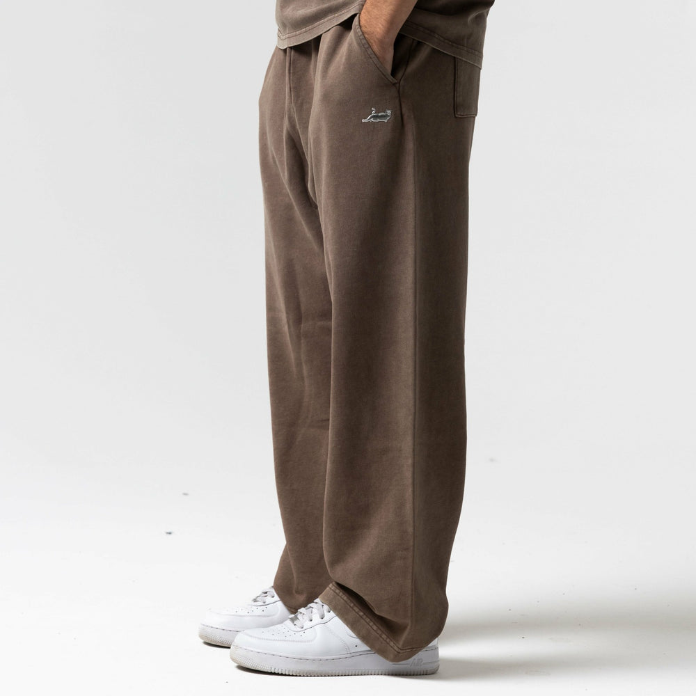 Ripndip For Sale | Castanza Straight Leg Sweatpants (Brown Vintage Wash)