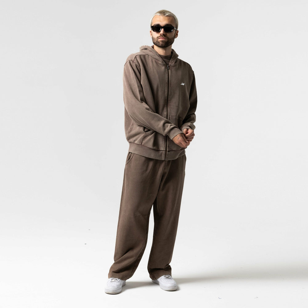 Ripndip For Sale | Castanza Straight Leg Sweatpants (Brown Vintage Wash)