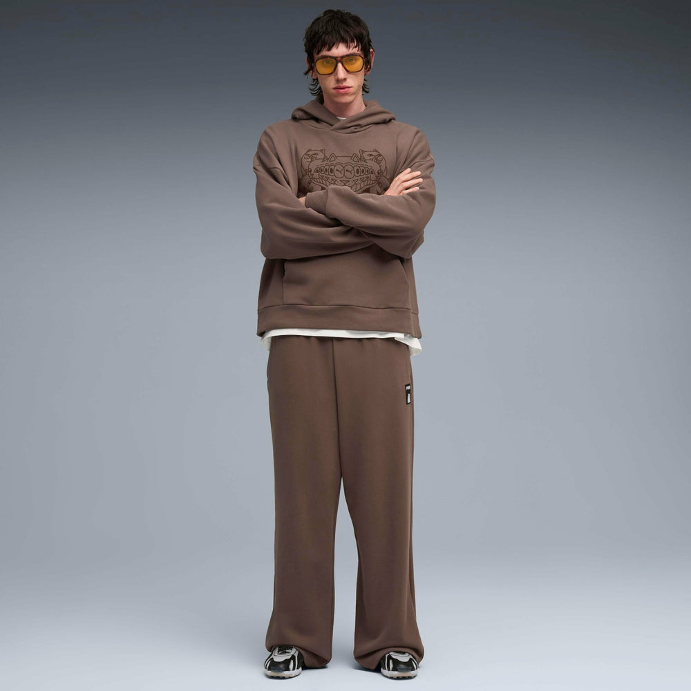 Ripndip Outlets | PUMA X RIPNDIP Oversized Wide Sweatpants (Flat Bronze)