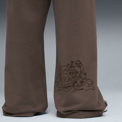 Ripndip Outlets | PUMA X RIPNDIP Oversized Wide Sweatpants (Flat Bronze)