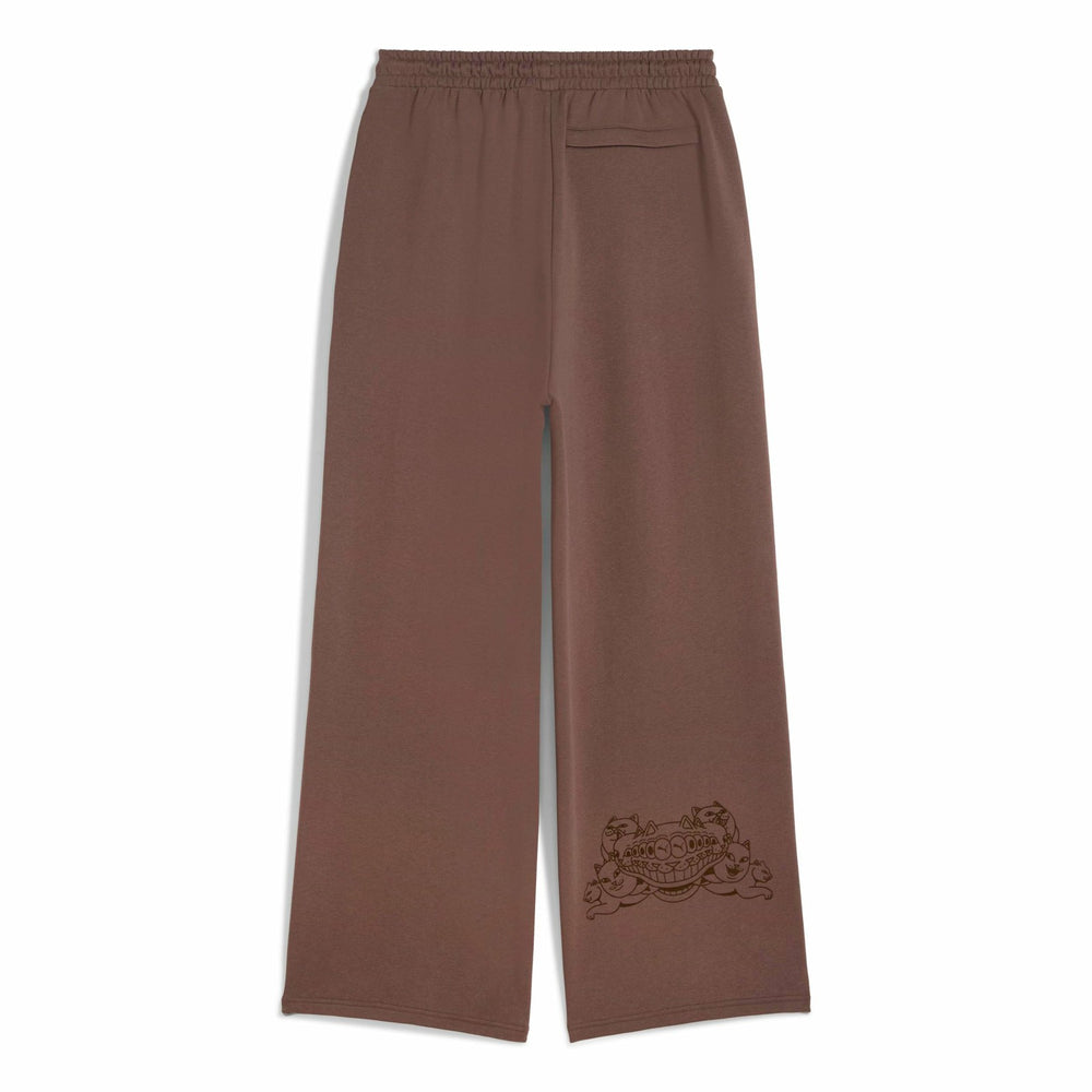 Ripndip Outlets | PUMA X RIPNDIP Oversized Wide Sweatpants (Flat Bronze)