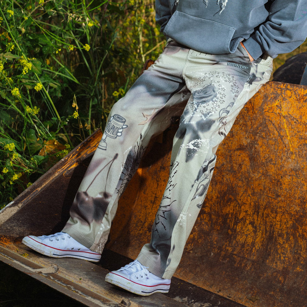 Ripndip Sale | Stargazing Carpenter Straight Leg Pants (Multi)