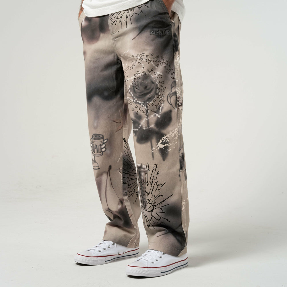 Ripndip Sale | Stargazing Carpenter Straight Leg Pants (Multi)