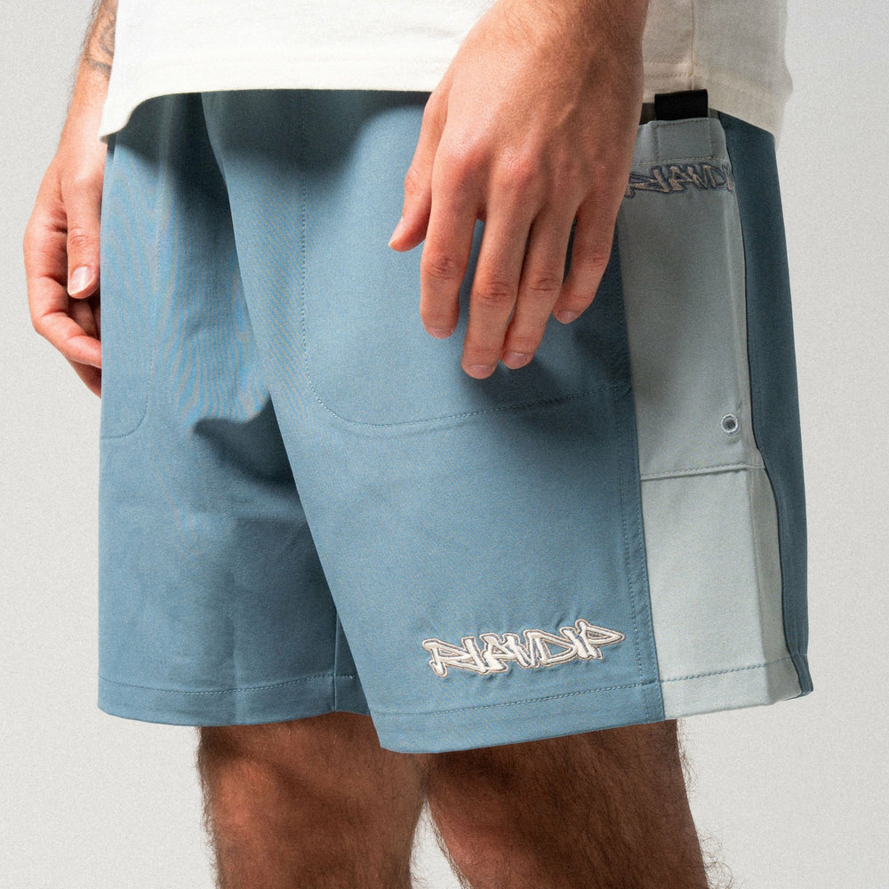Ripndip Outlets | Lord Nermal Water Activated Swim Shorts (Slate)