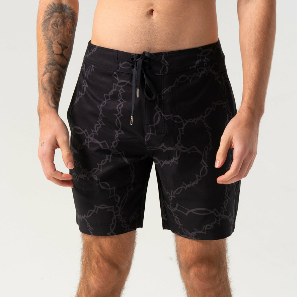 Ripndip Discount | Wired Swim Shorts (Black)