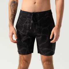 Ripndip Discount | Wired Swim Shorts (Black)