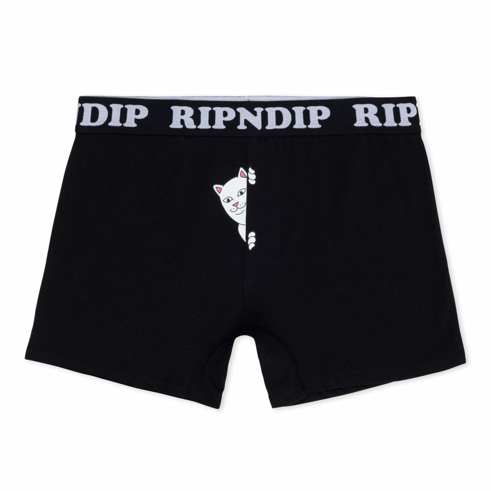 Ripndip Online Shop | Peek A Nermal Boxers (Black)