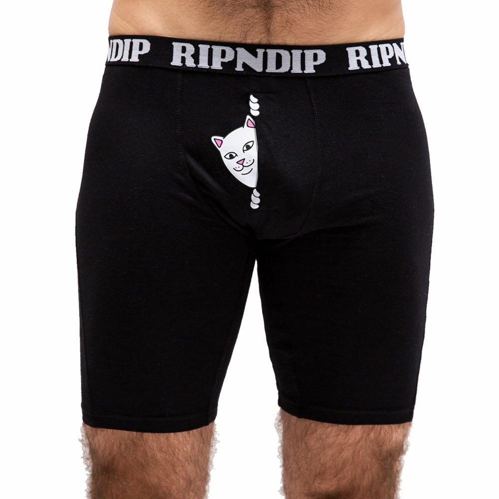 Ripndip Online Shop | Peek A Nermal Boxers (Black)