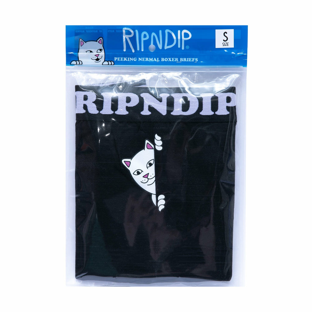 Ripndip Online Shop | Peek A Nermal Boxers (Black)